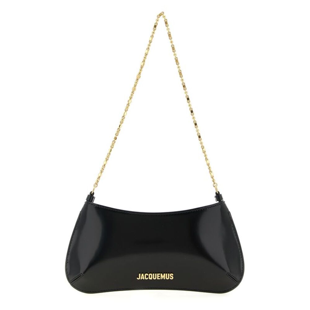 Jacquemus Black Calfskin Shoulder Women's Bag